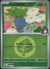 Erika's Oddish 001/217 Ascended Heroes Energy Symbol Pattern Reverse Holo TCG