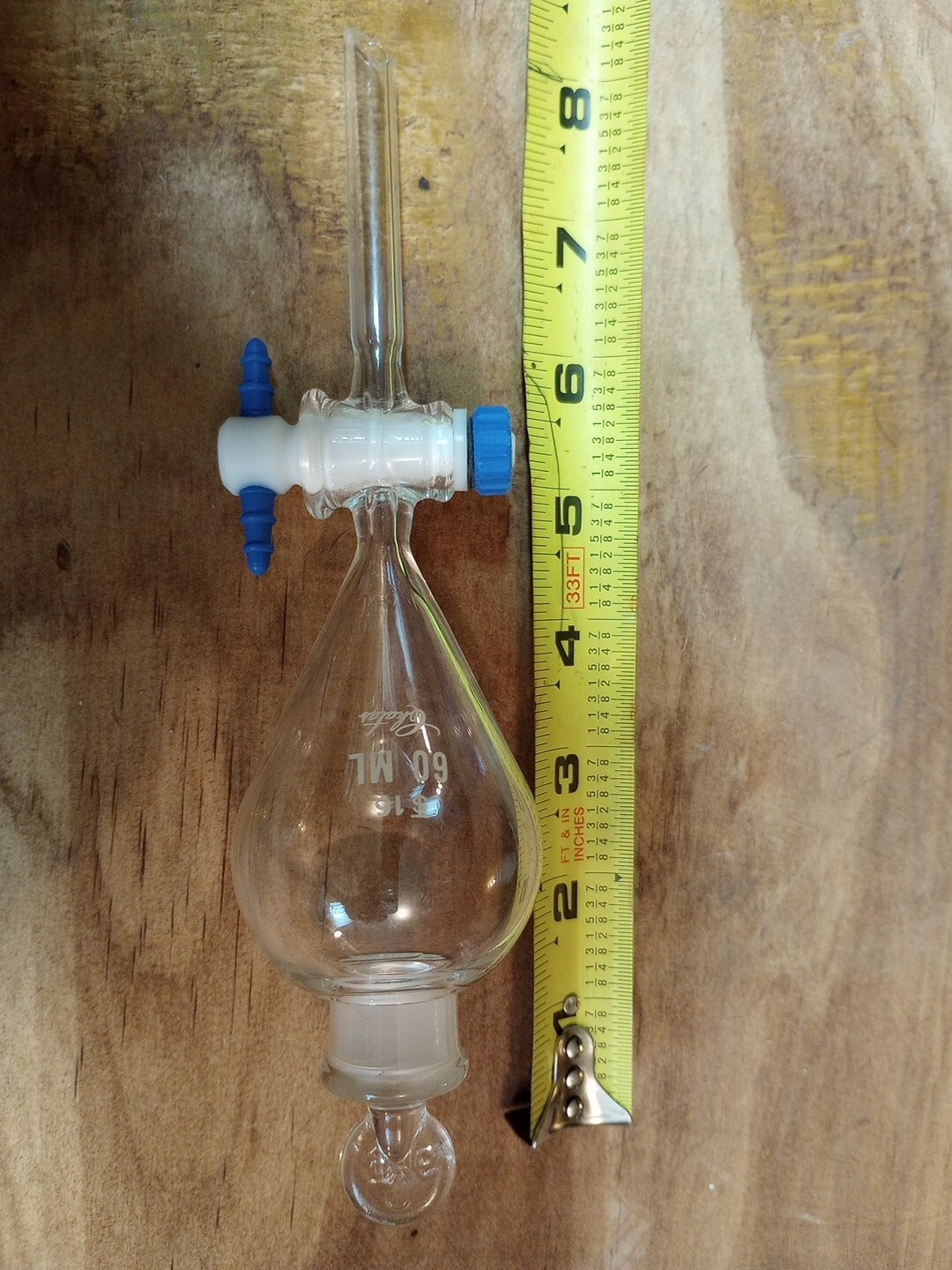 Embudo separatorio 60 ml