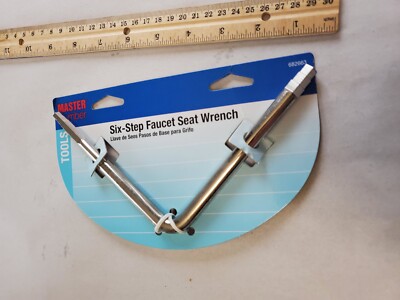 Six Step Faucet Wrench Plumbing Sink Kitchen Bath Tool Master Plumber