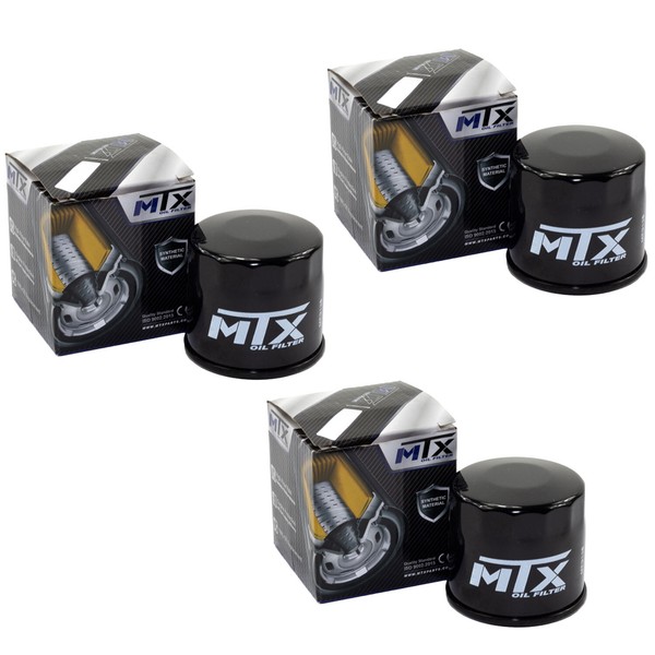 ÖLfilter Set 3 StüCk Moto Filters MF138 FüR Arctic Cat 400 Kymco MXU Suzuki LT-A-image