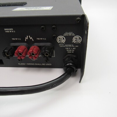Bose 1800 Series VI Professional Amplifier 2 Channel 600W Each | eBay