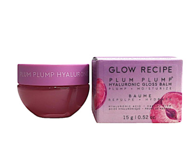 Glow Recipe Plum Plump Hyaluronic Gloss Balm Moisturize 15 g.  / 0.52 oz.