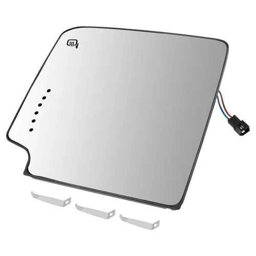 Door Mirror Towing Mirror Glass Power Heated LH for GMC Sierra 2500 3500 1500