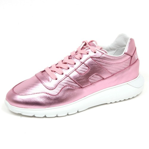 F7004 sneaker donna pink metal HOGAN H371 GALAXY LOVE scarpe shoe woman |  eBay