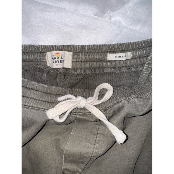 Marine Layer casual pull on drawstring waist brow… - image 8