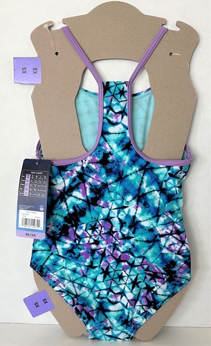 NWT Speedo 1-Piece Kids Youth Girls UPF50+ Racerback Sports Trendy Swimsuit - Picture 23 of 34