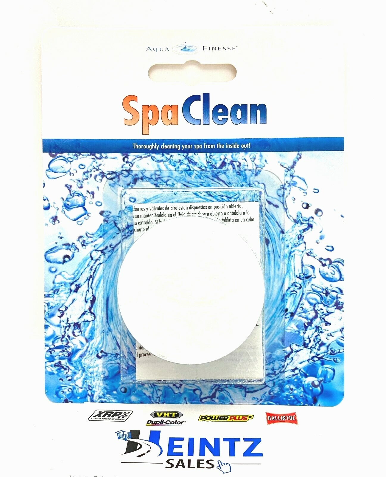 aqua living hot tubs review on Aquafinesse Spa Clean Puck Cleanser Swimming Pool Chlorine For Sale Online Ebay