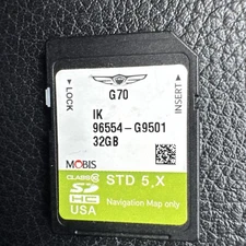 NEW 2020 GENESIS G70 NAVIGATION SYSTEM US MAP SD CARD USA STD 5.X 96554-G9501