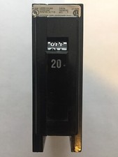 CUTLER-HAMMER CIRCUIT BREAKER 1 POLE, 20AMP, Type BA 120 VAC Lot of 10 