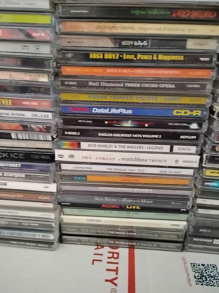 Retro Cd Collection Lot Of 65 Vintage Cd Collection W/ ALL Rock, Few Rapš„ROCK ROCK ROCK CDs ...
