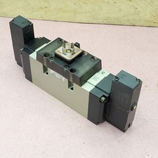 SMC NVFS5310-3DZ Solenoid Valve w/ 120VAC Coils - NEW & Ships FREE 