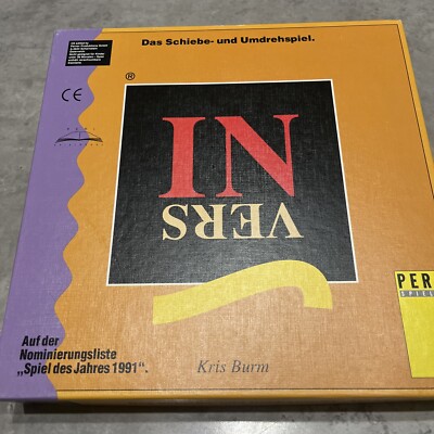 Invers das Schiebe-und Umdrehspiel 1991, Peri Spiele, vollständig 