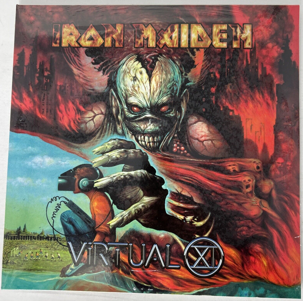 欧2LP Iron Maiden Virtual XI 0190295851996 Parlophone /00660 Iron Maiden Virtual XI 2x Vinyl, UK IMPORT, Remastered, Sealed