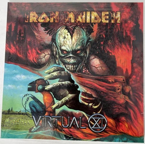 Iron Maiden Virtual XI 2x Vinyl, UK IMPORT, Remastered, Sealed