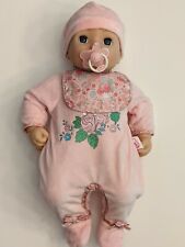 Zapf Creation Baby Annabell  36cm Fun  Doll Soft Body Bottle Nappy Napkins Set