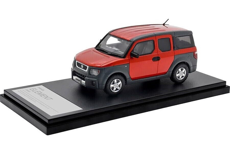 GR133 1/43 HONDA ELEMENT オレンジ Hi Story 1/43 HONDA ELEMENT 2003 Sunset Orange Pearl HS434OR