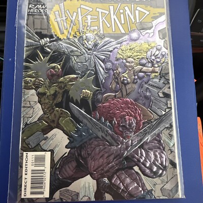 Clive Barker Hyperkind #1 1993 Foil Cover VF/NM  Marvel Comics