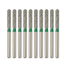 Dental Diamond Burs FG High Speed Round End Cylinder Burrs Super Coarse SR-13C