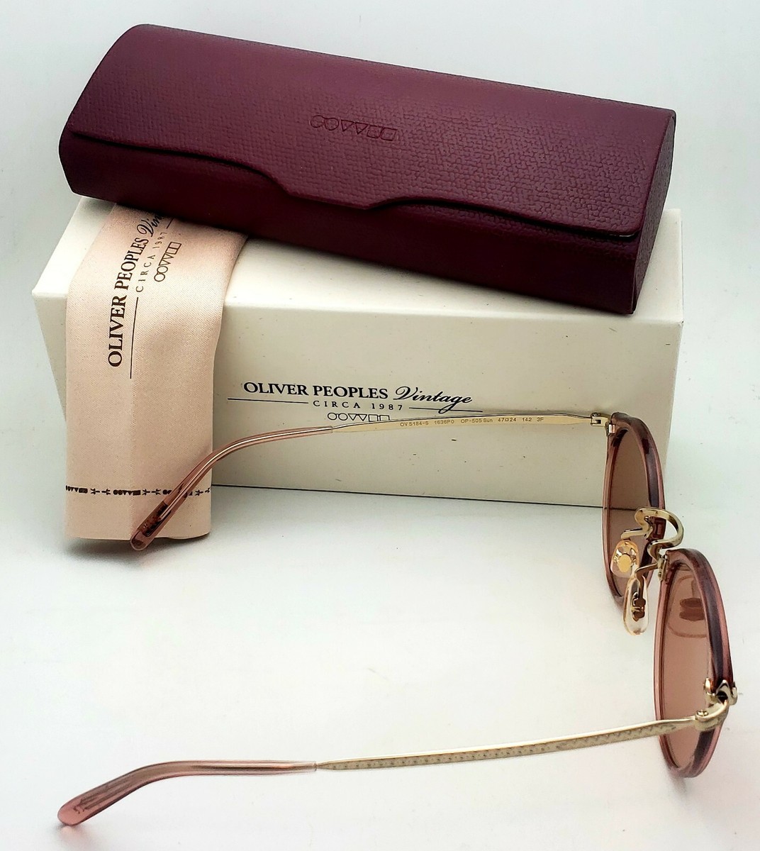 Oliver Peoples Photochromic Sunglasses OV5184-S 1636P0 47-24 Rose