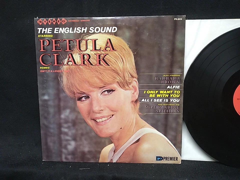 Petula Clark The English Sound Vinyl LP Premier records PS-9016 1967 Foto 2 de 4