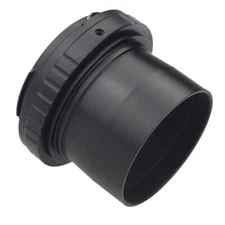 M48x0.75mm Thread SLR Camera Filter Ring 2 inch Telescope Eyepiece T Adapter
