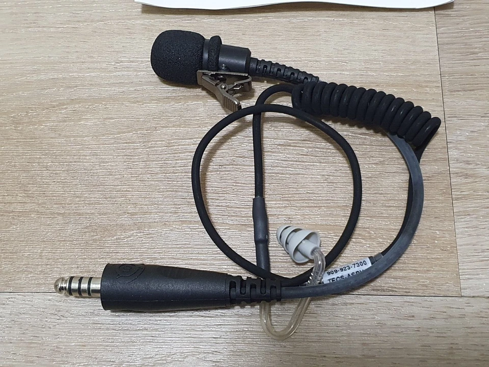 Safariland TCI Tecs Tactical In-Ear Headset TP120 Kopfhörer US ARMY BW Nexus PTT - Bild 3 von 4