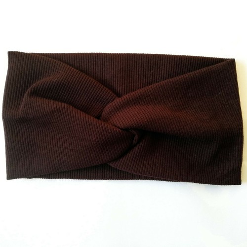 Bandeau de cheveux femmes sport large bandeau bandana chauffe-oreilles bandeau bandeau nœuds - Photo 26/27