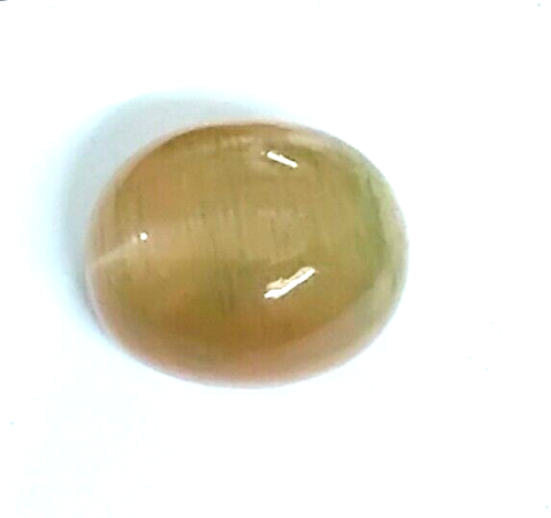 14.10 CT Natural Wonderful Oval Shape Brown Color Cat's Eye Loose Gemstones - Picture 4 of 6