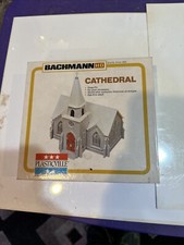 Vintage Bachmann Plasticville New Cathedral Sealed Inside railroad model 2800