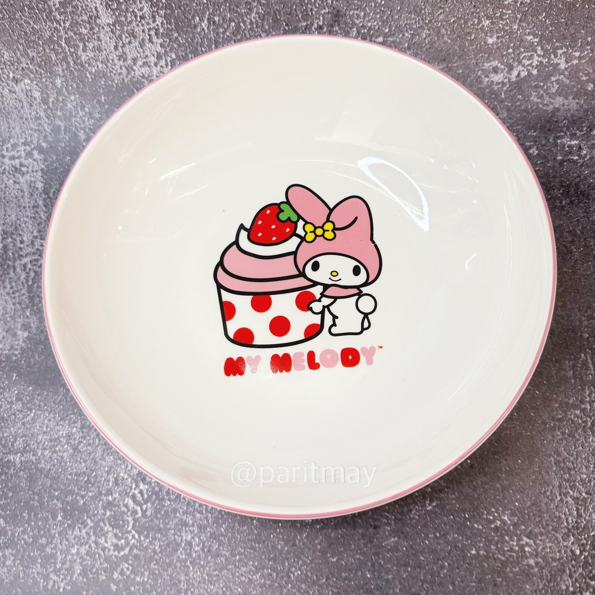 Hello Kitty&My Melodyプレート2枚セット　未使用に近い◆◆◆ Sanrio My Melody Ceramic Dinner Serving Plate 9”W x 2.5”H (NEW) | eBay