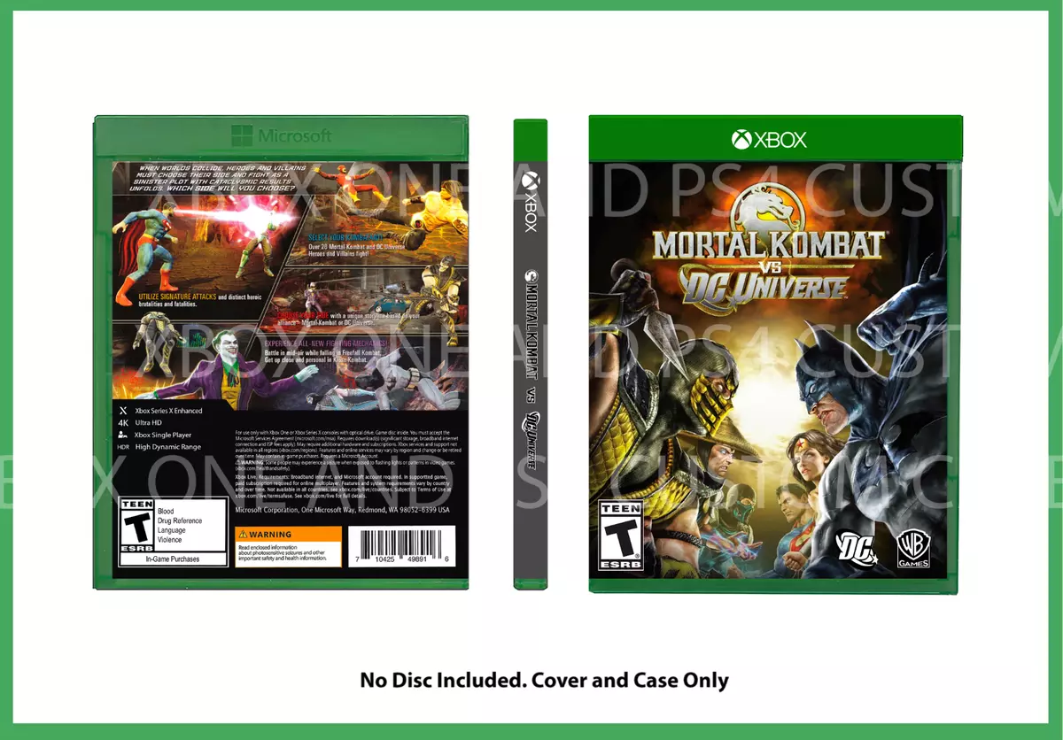 Xbox 360 : Mortal Kombat vs. DC Universe VideoGames 31719300747