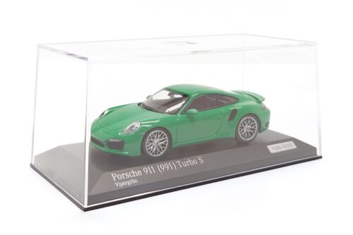 Minichamps 1:43 Porsche 911 Turbo S (991) in Viper Green - Picture 3 of 9
