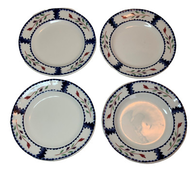 Adams Lancaster Ironstone Dinner Plates – Set Of 5 – 10 Inch – Made In England