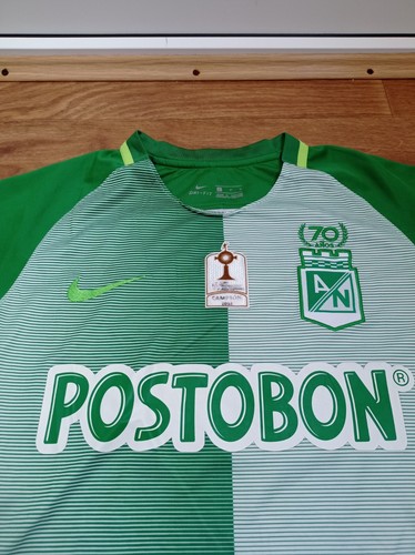 ATLETICO NACIONAL 2016 2017 FOOTBALL SHIRT SOCCER JERSEY NIKE sz S Small - Picture 2 of 6