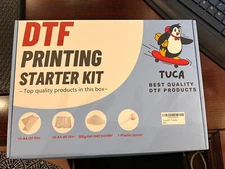 DTF Transfer Powder Film Kit for DTF Sublimation Printer,All-In-1 DTF Starter Ki