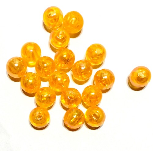 200x Acrylic 8mm AB Shiny Transparent Pearly Beads - Choose Your Colour - Picture 15 of 23