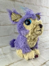 Little Live Pets Scruff A Luvs Cutie Cuts Purple Puppy Dog 8” Plush Moose Toys