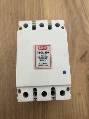MEM Eaton 250 Amp Direktstecker Klemmenblockverbinder PBGL 250