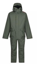 JRC Olive Green Warm Waterproof 2 Piece Jacket/Bib and Brace Winter Fishing Suit