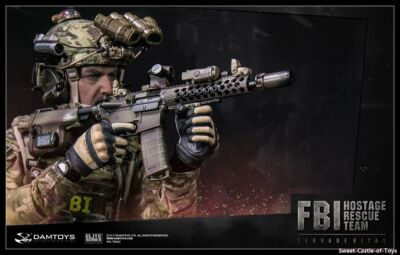 1/6 DamToys US FBI HRT Agent Hostage Rescue Team Servarevitas