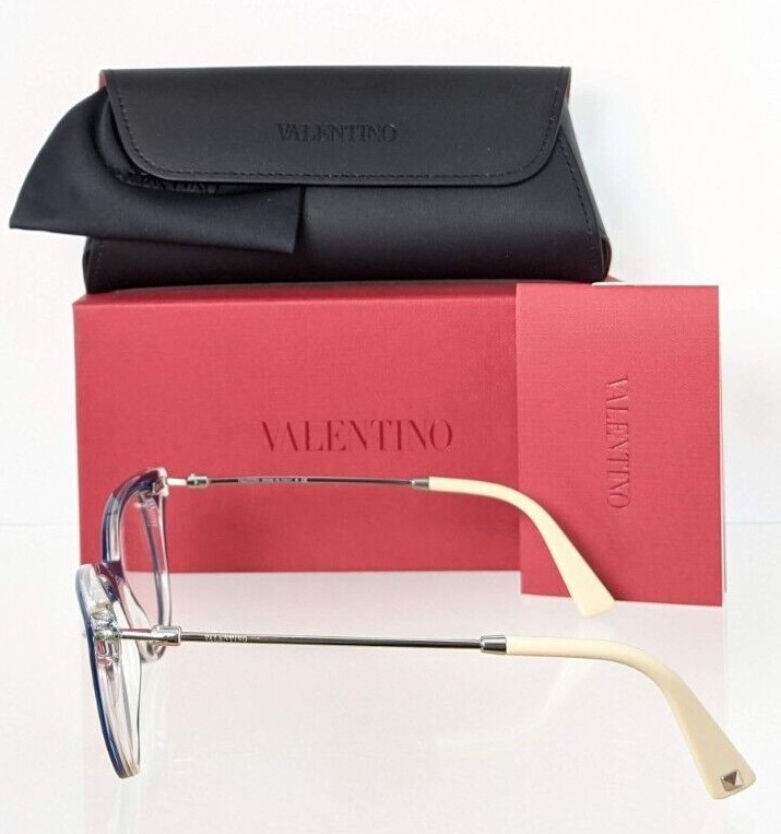 Valentino Cats Eyes Glasses VA 3005 5028 51/17 Navy Ivory Made In Italy Flawless s-l400.jpg main image 3