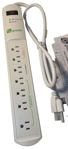 Greenlite Tier 1 Advanced Power Strip Energy Saving Smart Power Bar for PC or TV