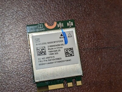 Original 5W10V25784 Lenovo WLAN Intel Wi-Fi 6E AX210 M.2 2230 ThinkEdge