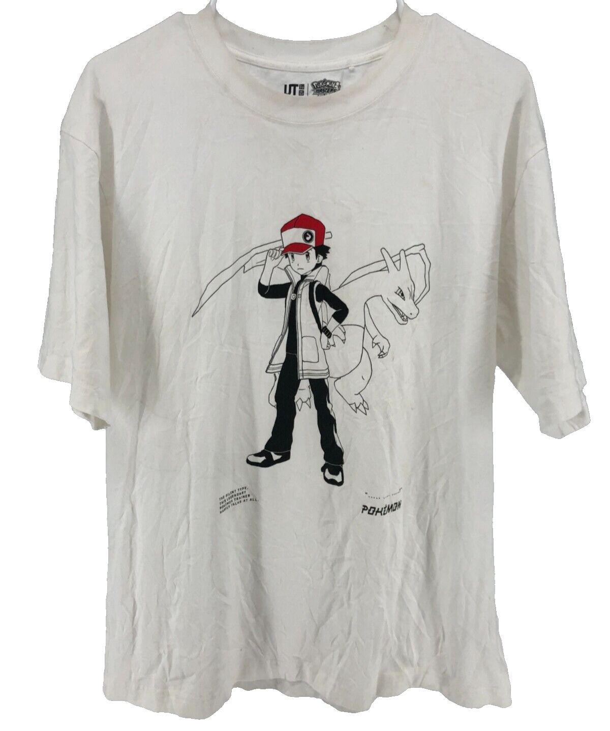 Pokemon Short Sleeve T-Shirt Men's Size Medium White