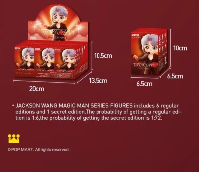 POP MART Jackson Wang Magic Man Series Blind Box Set Of 6 Boxes | eBay