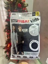 32 Degrees Heat Kids Thermal Set - Long Sleeve Shirt + Leggings, Size Small 6/7