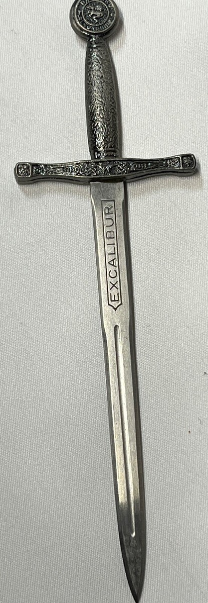 Excalibur Sword Letter Opener With Scabbard Mdf3030 Medieval