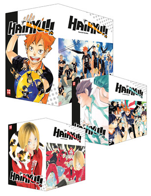 Haikyu!! Sammelbox 1+2+3 (Band 1-30) im Set Crunchyroll Neu Deutsch 