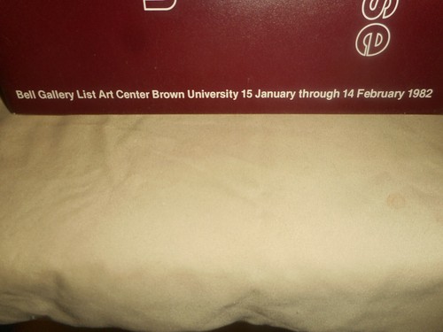 Brown University BELL GALLERY List Art Center Exhibit Catalog Jan 15 Feb 14 1982 - 第 2/12 張圖片