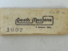 Booth Machine Ford GT 40 Mk II Clear 1/24 scale slot car body NOS